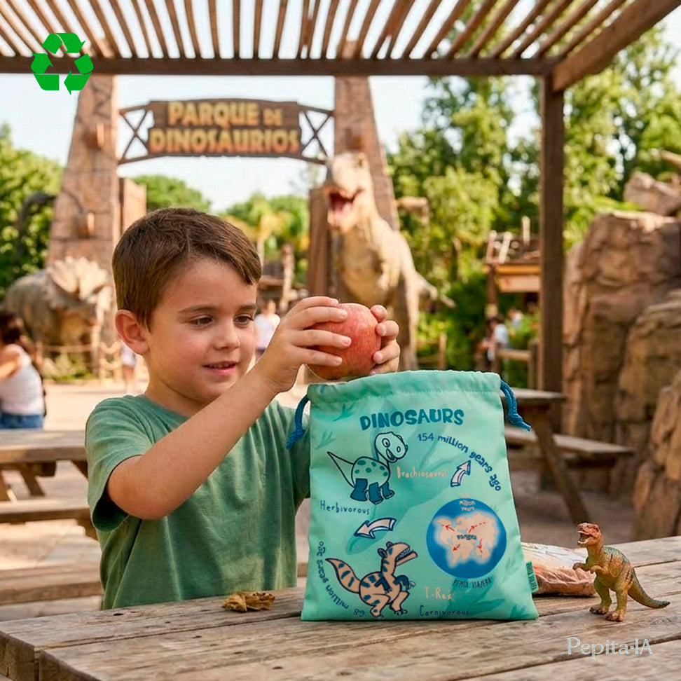Bolsa de almuerzo Dinosaurios