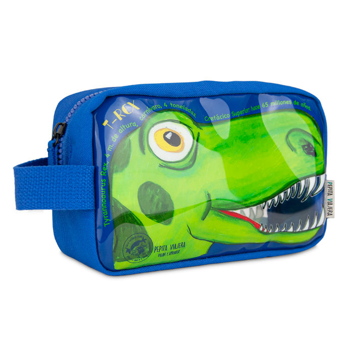 Dinosaurs children's transparent toiletry bag