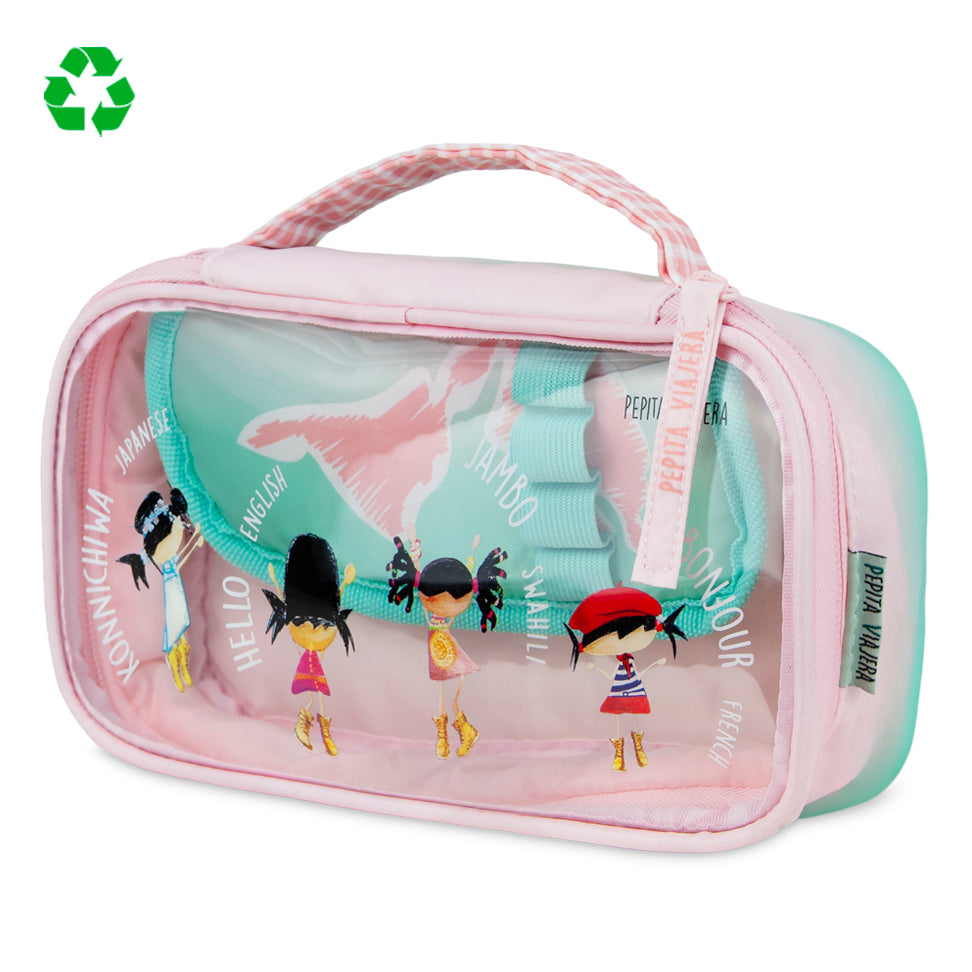 Neceser infantil Saludos del Mundo