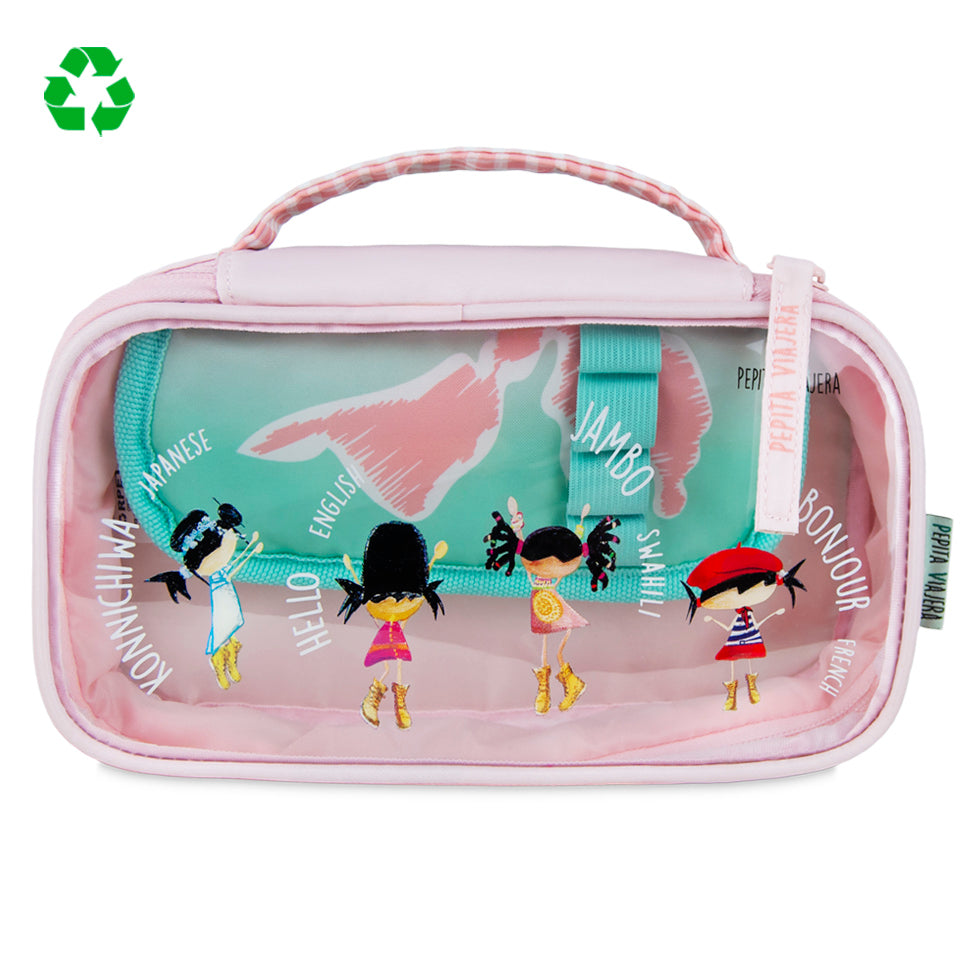 Neceser infantil Saludos del Mundo