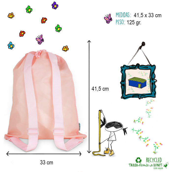 Mochila Blanda Saco Pepifrida