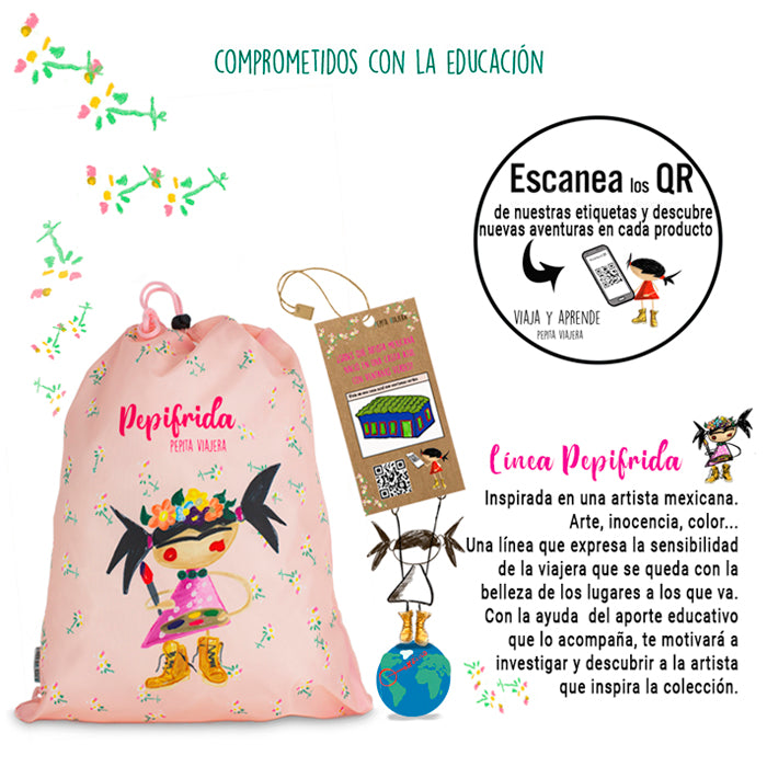 Mochila Blanda Saco Pepifrida