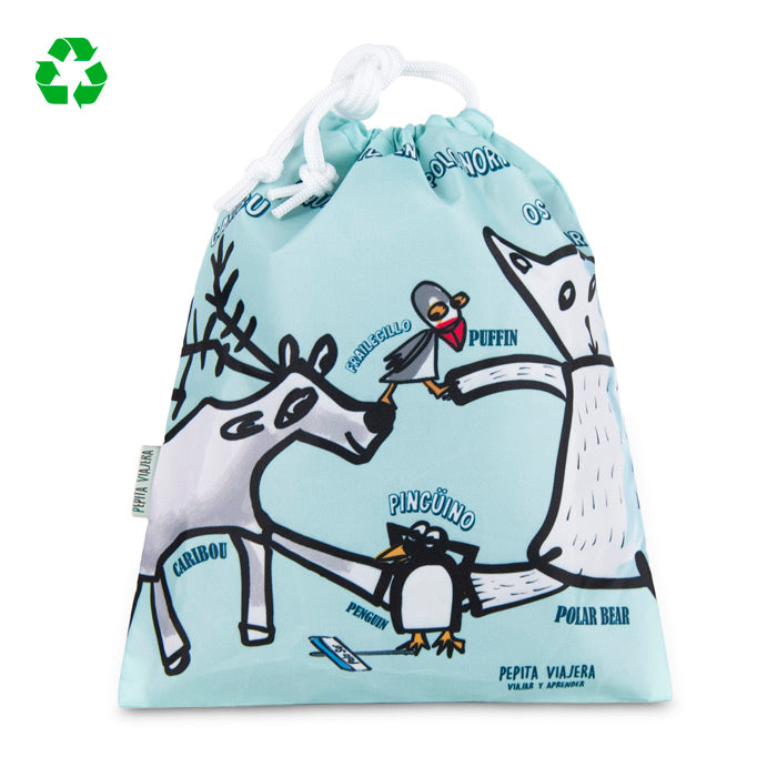 Bolsa de almuerzo reciclada Ártico