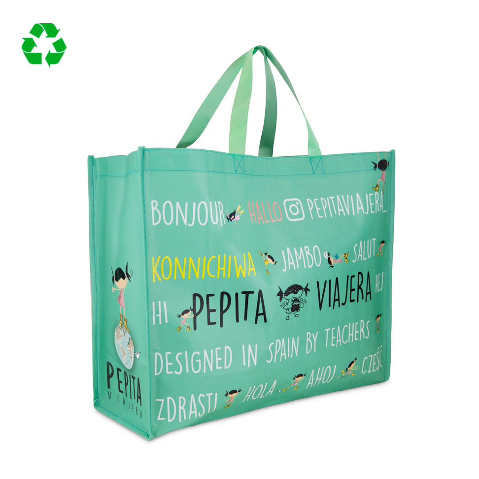 Bolsa shopper Saludos del mundo