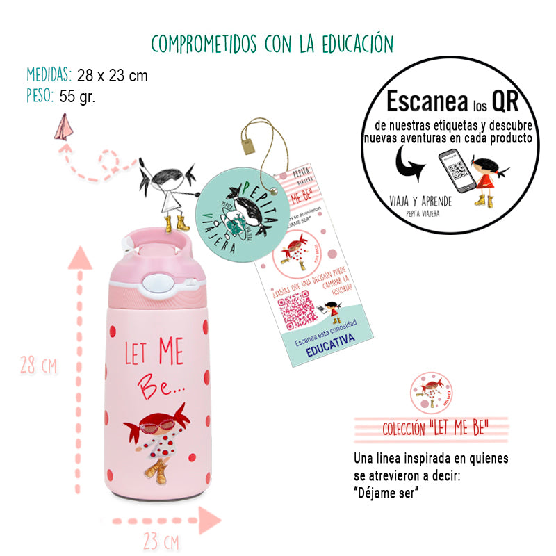 Botella térmica infantil Let Me Be