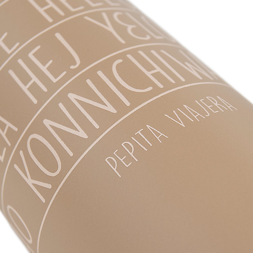 Botella Térmica Saludos Camel