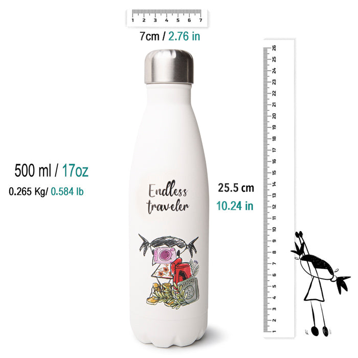 Botella Térmica Eterna Viajera - Inglés
