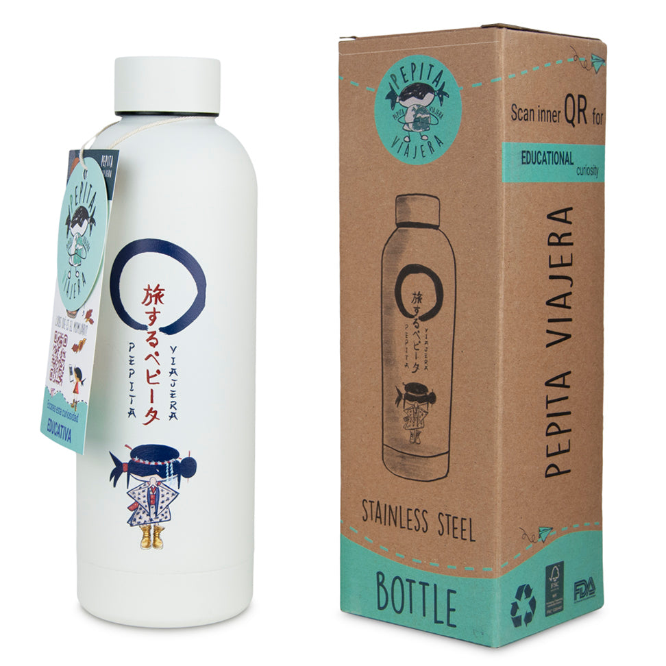 Botella Térmica Japón en Inglés