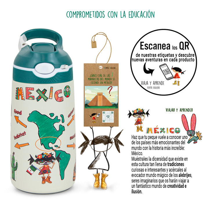 Botella térmica infantil México