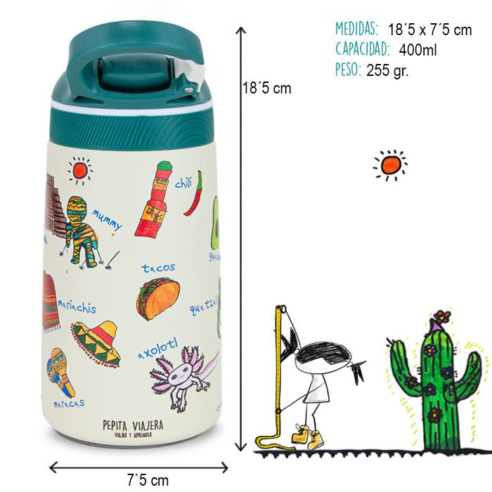 Botella térmica infantil México
