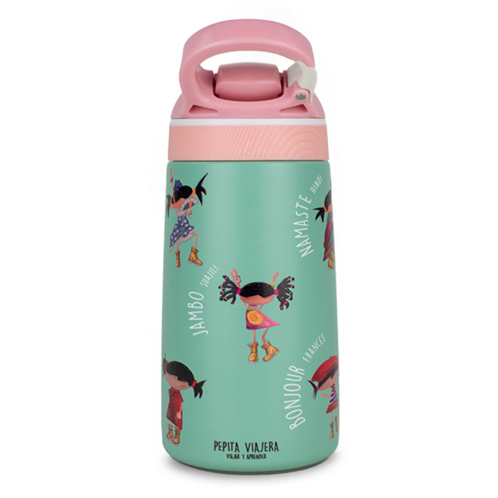 Greetings from the World children's thermal bottle