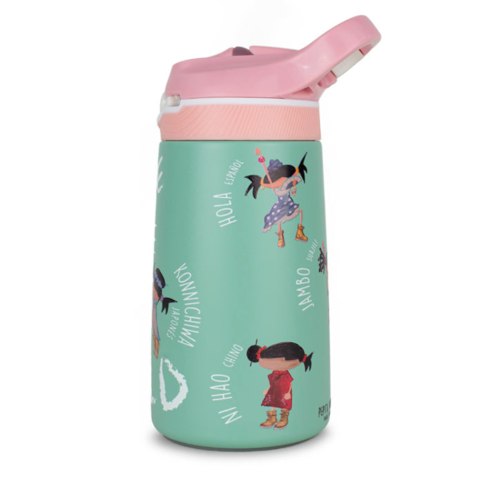 Greetings from the World children's thermal bottle