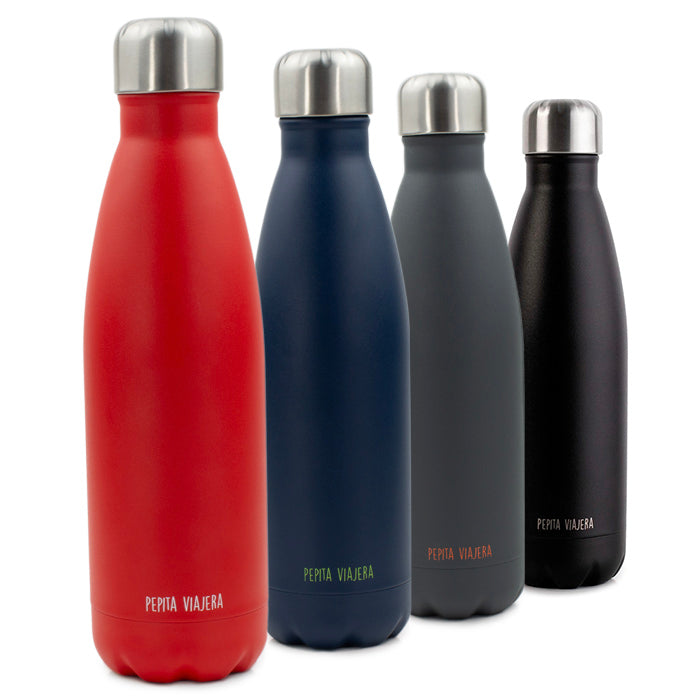 #Moodlifetravel Thermal Bottle - Blue