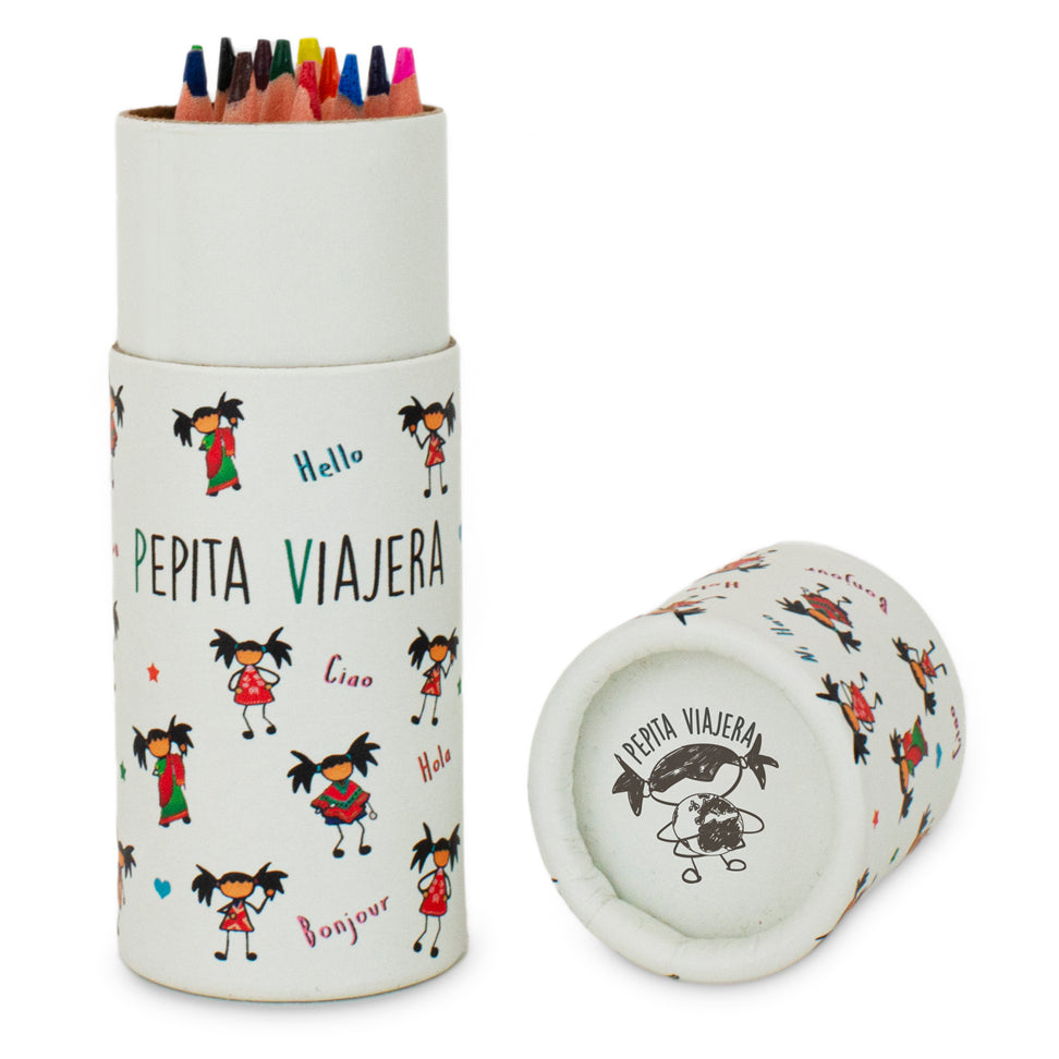 Tubo de Pinturas de Colores Pepitas del Mundo