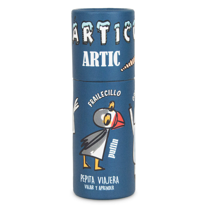 Papelería bonita tubo de pinturas Ártico