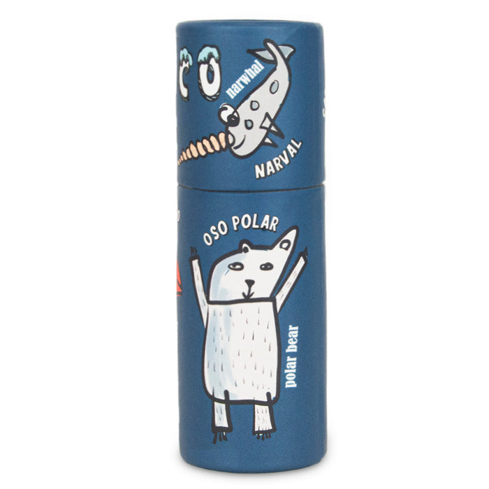 Papelería bonita tubo de pinturas Ártico