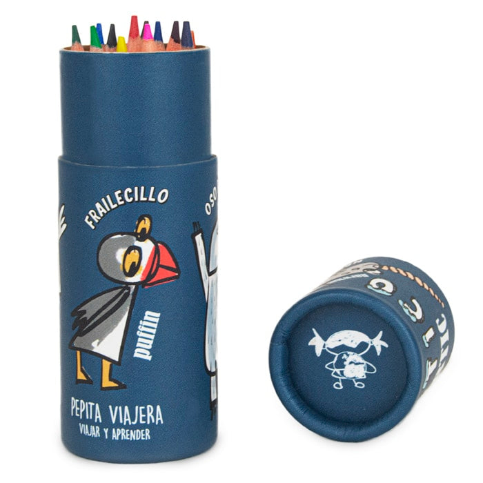 Papelería bonita tubo de pinturas Ártico