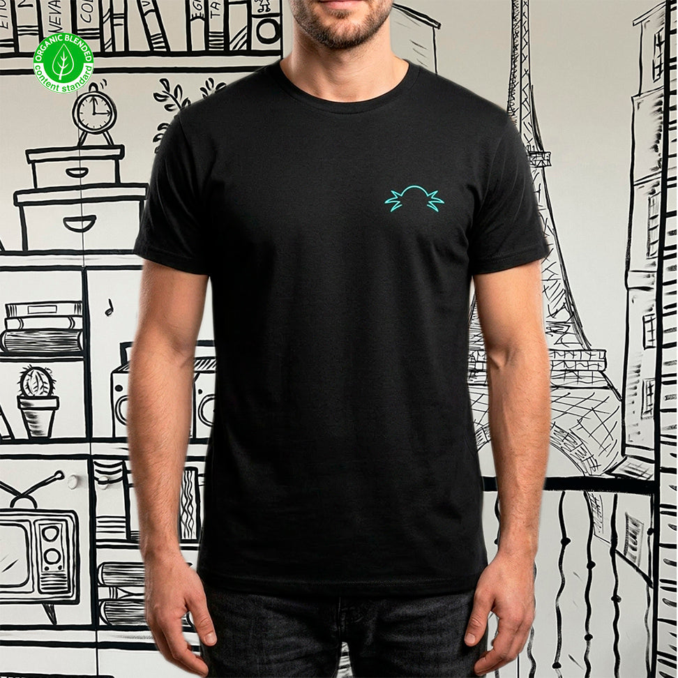 Camiseta Pepita Viajera Negra