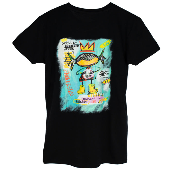 Camiseta Pepibaskiat negra