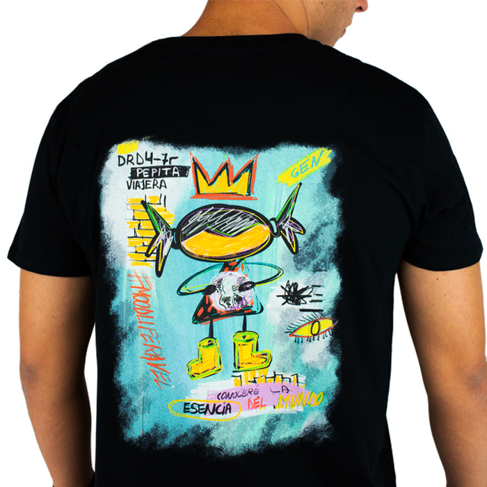 Camiseta Pepibaskiat negra