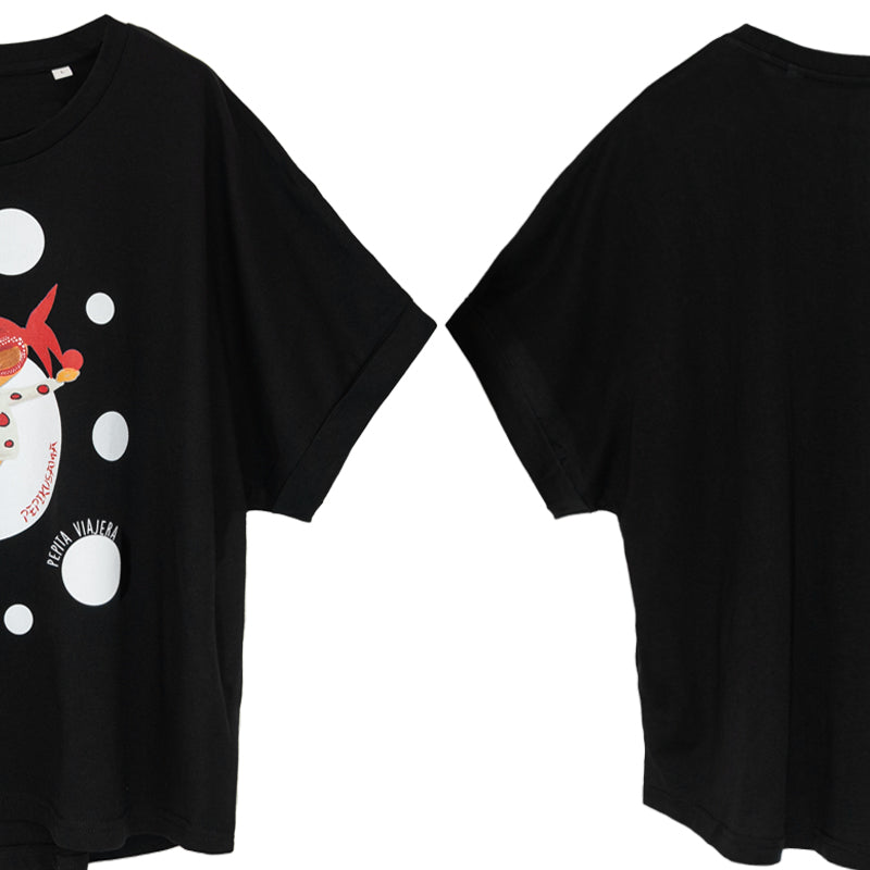Camiseta Pepikusama Oversize Negra