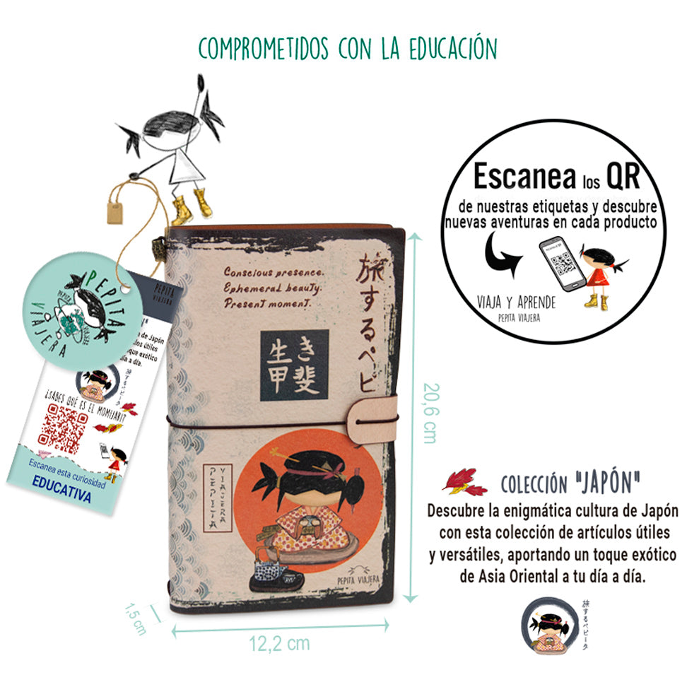 Cuaderno de viaje Japón