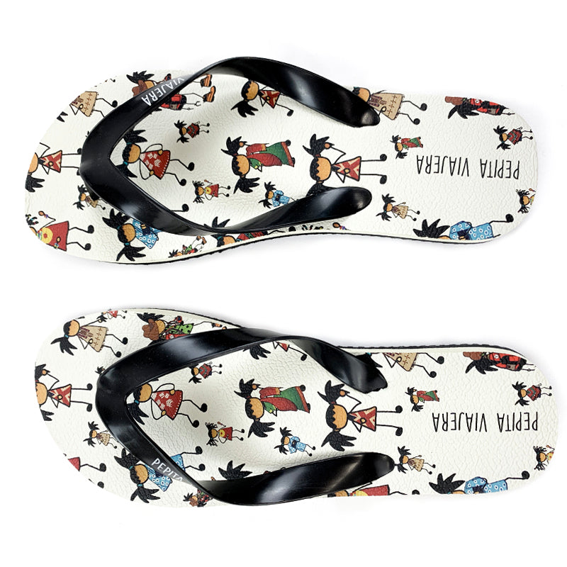 Chanclas Pepitas del Mundo