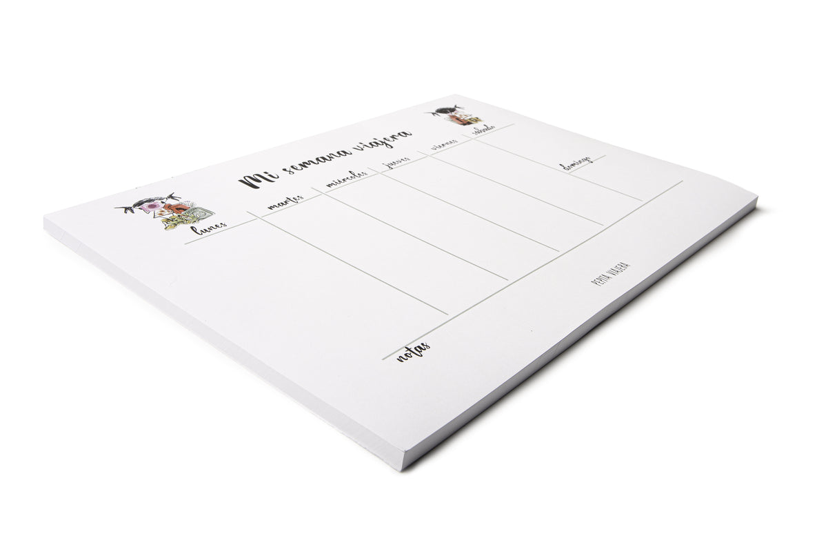 Planificador Semanal Eterna Viajera