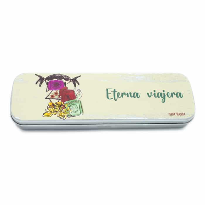 Portatodo metálico Eterna Viajera