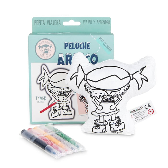 Juguete para colorear y lavar Ártico