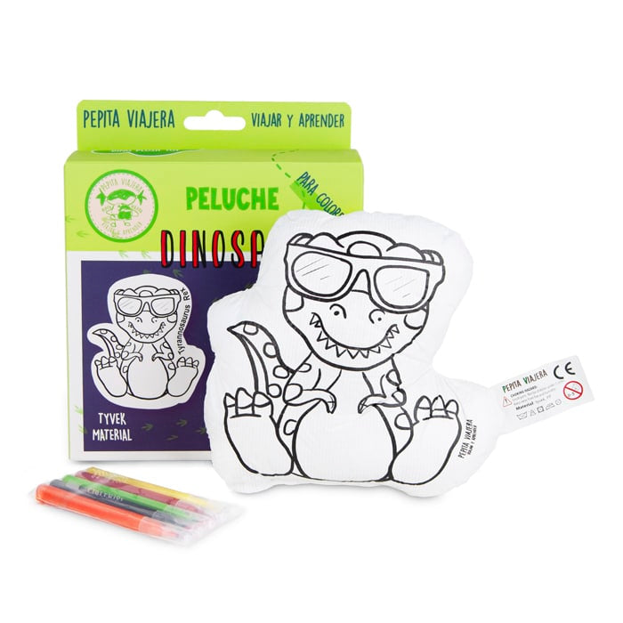 Juguete para colorear lavable dinosaurios