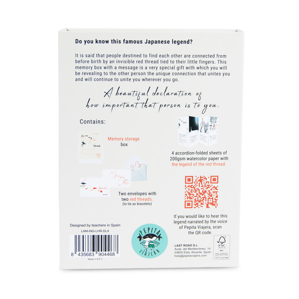 Caja laminas Leyenda del Hilo rojo Edición Especial en Inglés