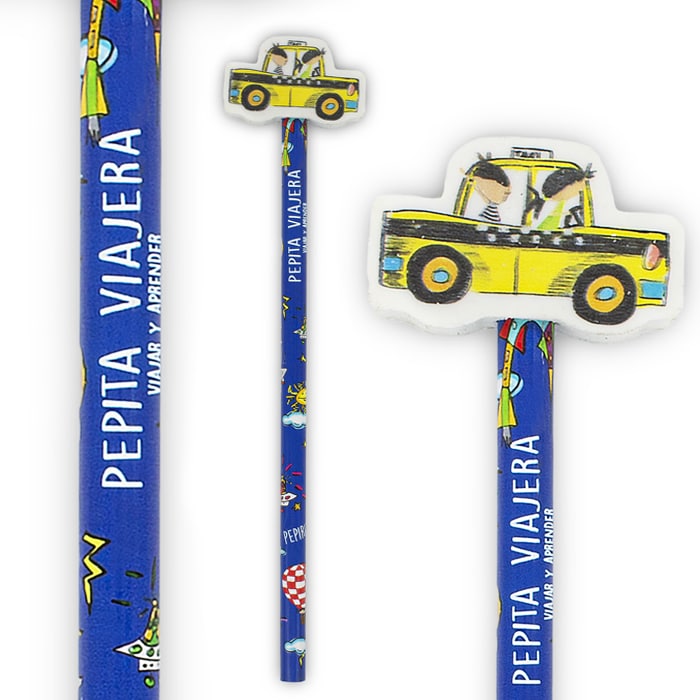 Lápiz y Goma de Borrar Pepirizzi