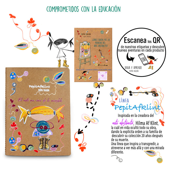 Libreta A5 Kraft Pepitafklint