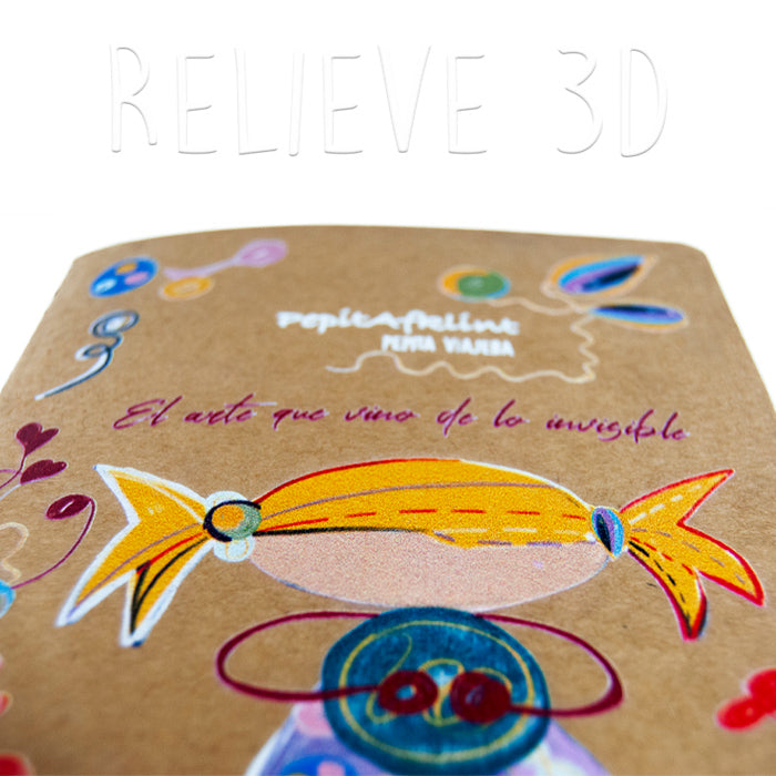 Libreta A5 Kraft Pepitafklint