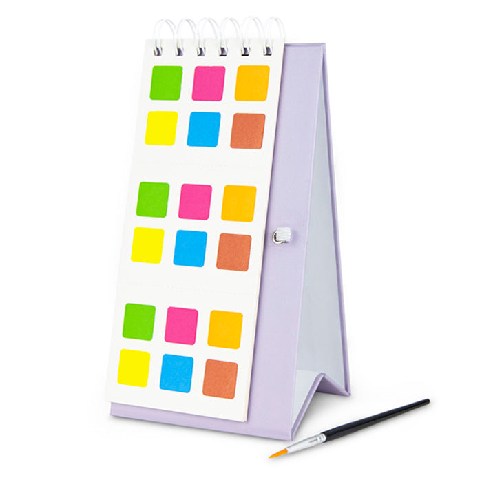 Libro para colorear con acuarelas México