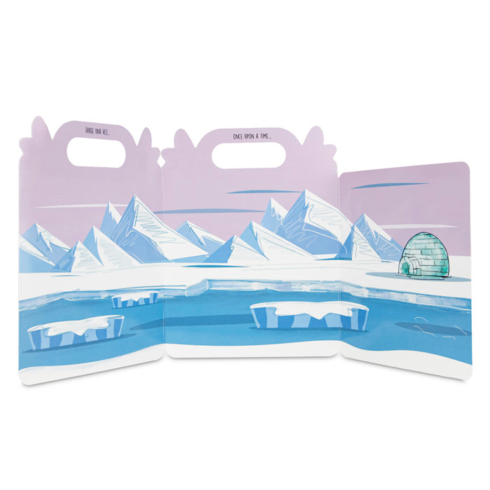 Libro de pegatinas educativo Ártico