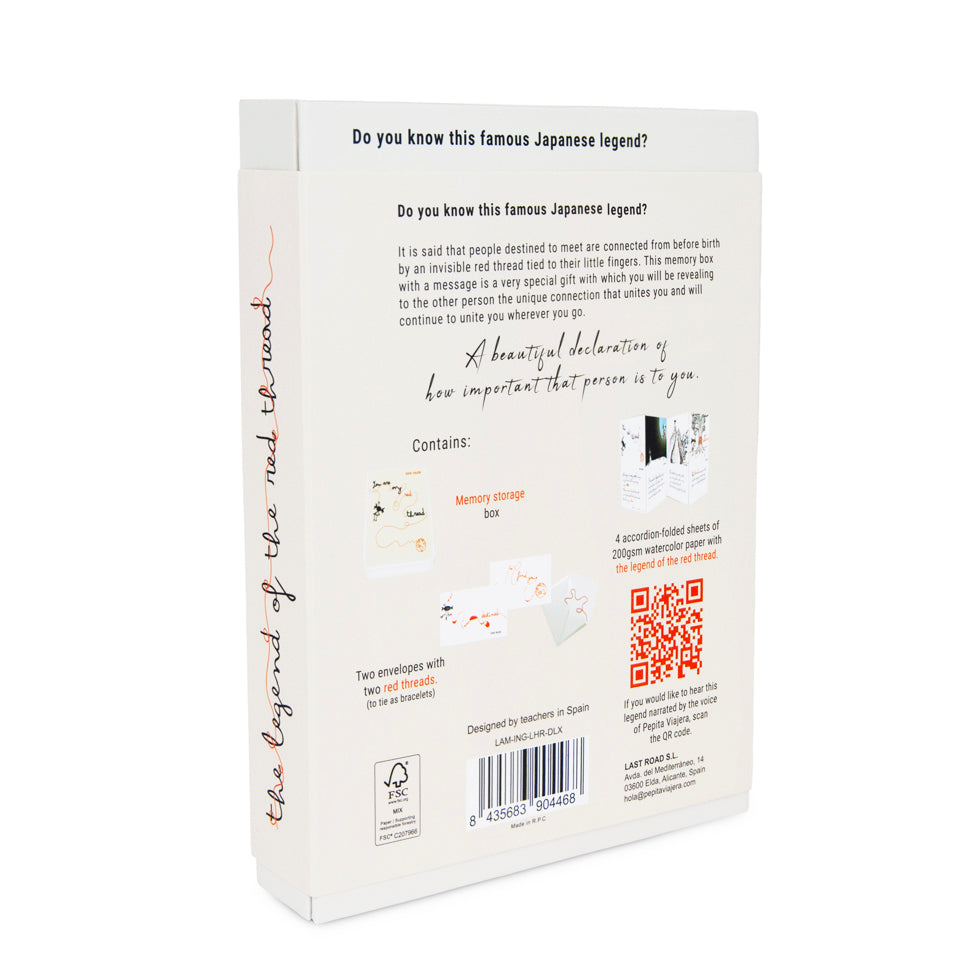 Caja laminas Leyenda del Hilo rojo Edición Especial en Inglés
