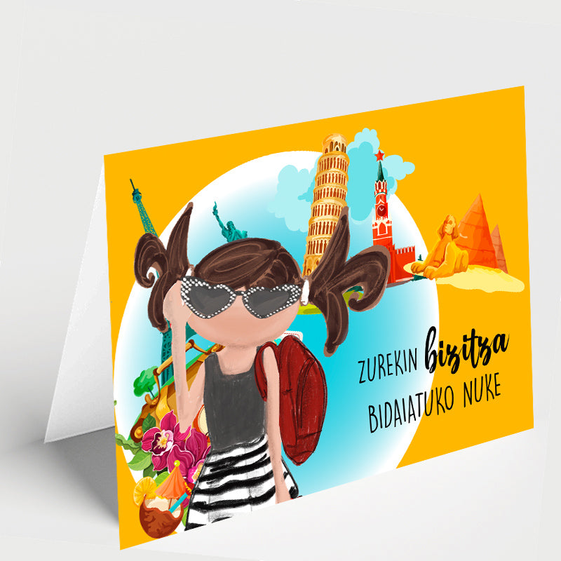 Vorrei viaggiare con te per la mia vita