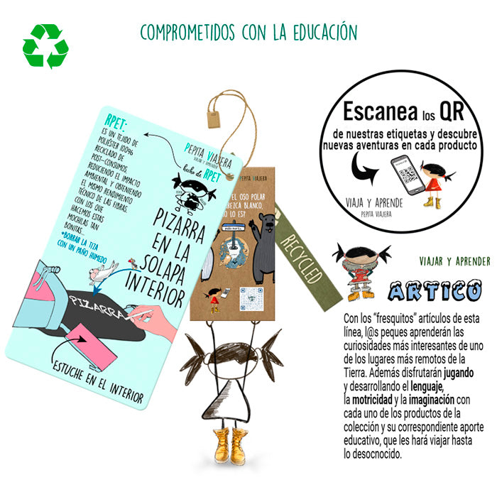 Mochila infantil Ártico