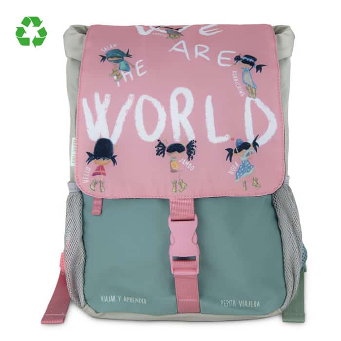 Greetings from the World School Backpack-Blackboard
