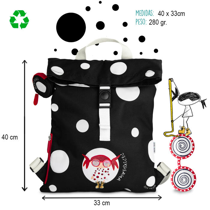 Mochila de viajeros Pepikusama