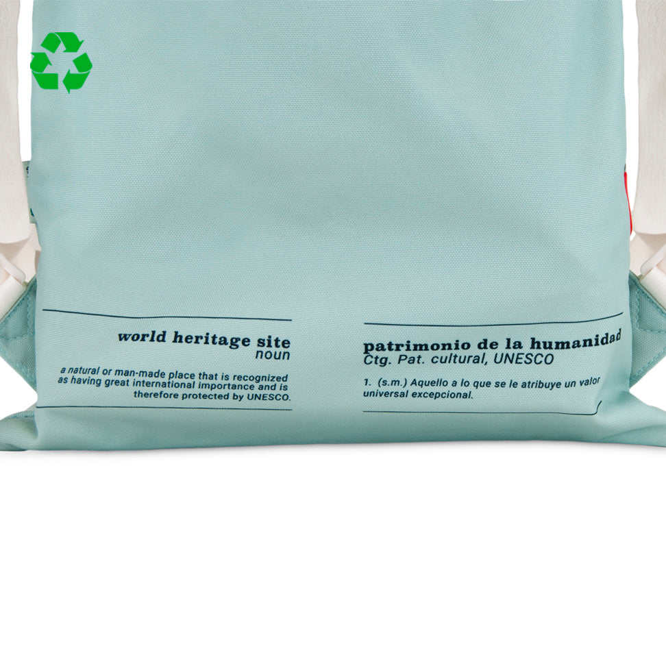 Mochila de viajeros Patrimonio de la Humanidad