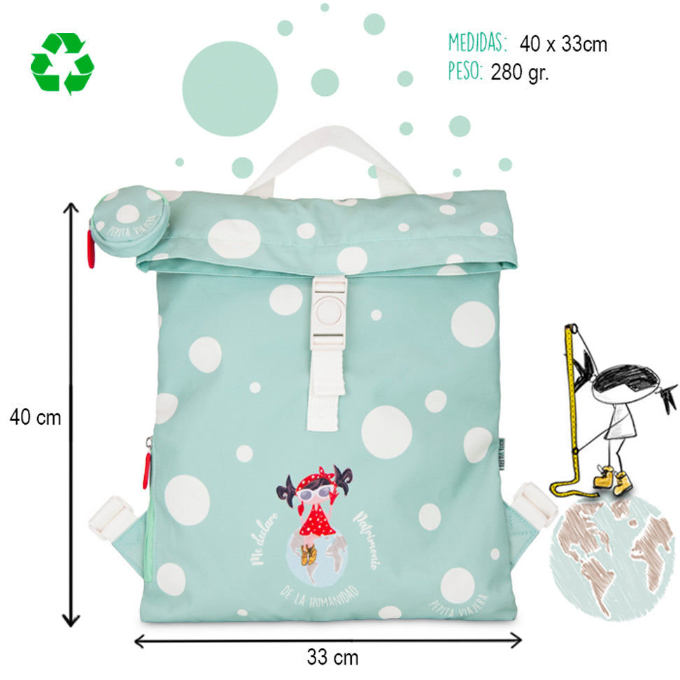 Mochila de viajeros Patrimonio de la Humanidad