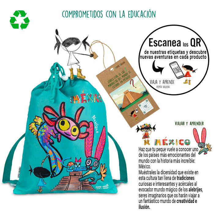 Mochila Blanda Saco México