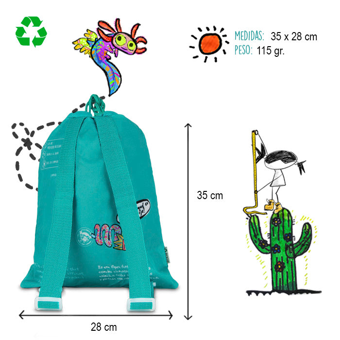 Mochila Blanda Saco México