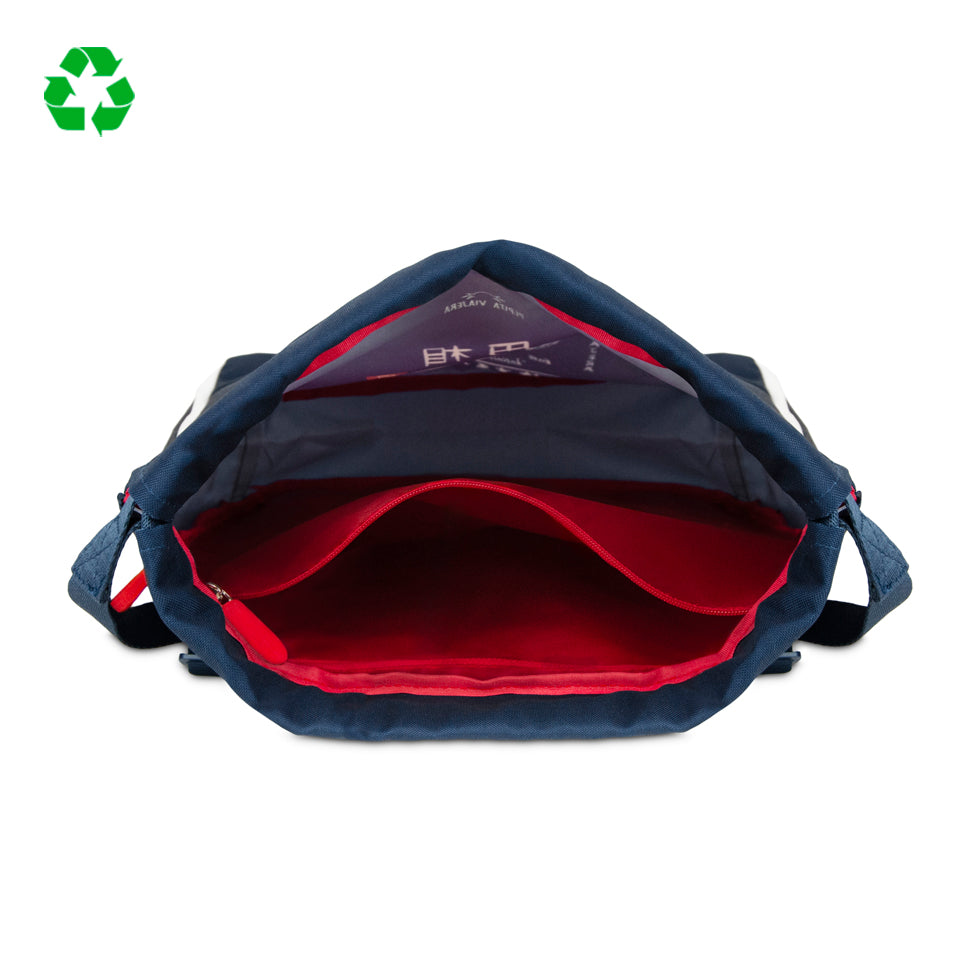 Mochila saco con fuelle expandible Japón