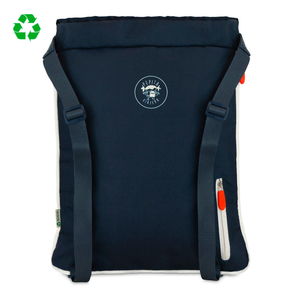 Mochila saco con fuelle expandible Japón