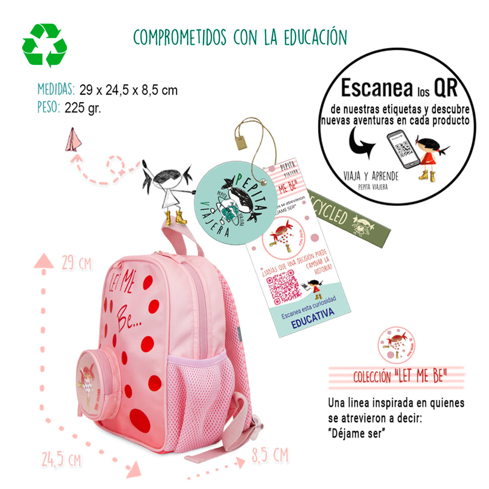 Mochila Preescolar Let Me Be