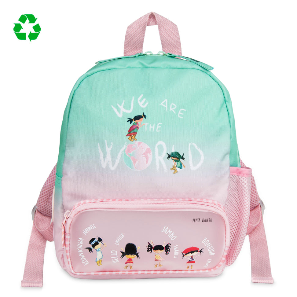 Mochila infantil Saludos del mundo